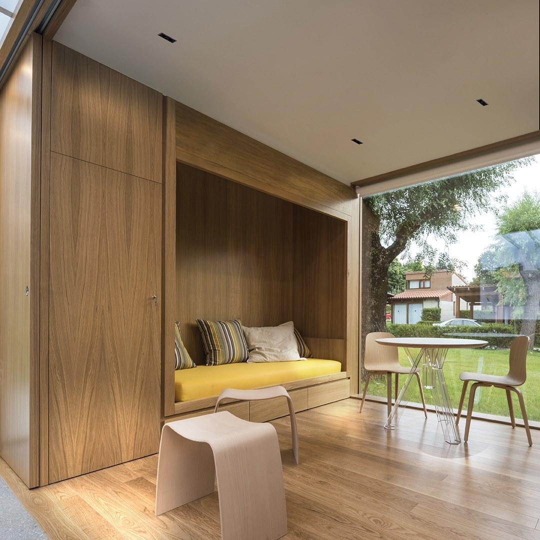 LED recessed multiple aluminium spotlight | Black Foster Recessed 2 by Arkoslight