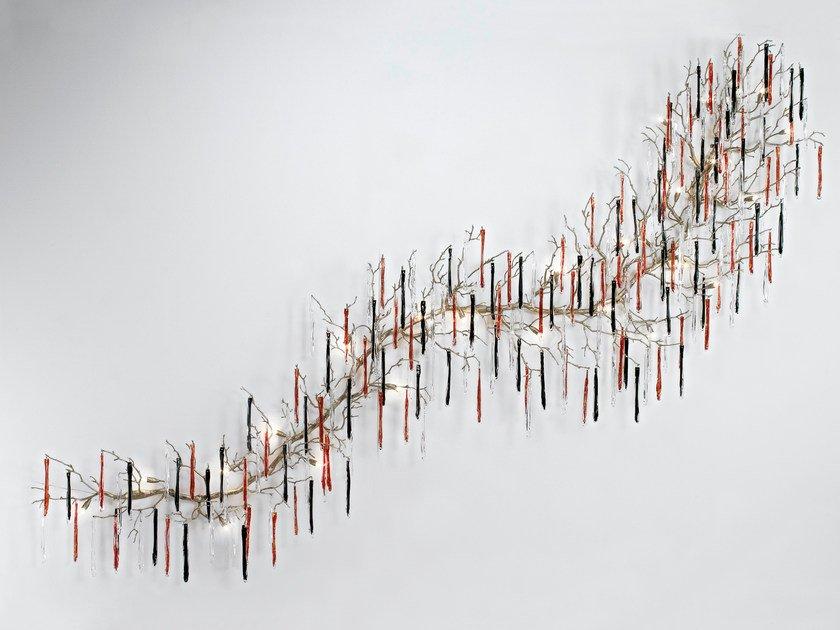 Handmade bronze wall lamp | Glamour Ap1447/24 by Serip