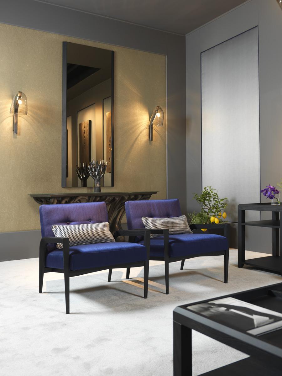 Ash armchair with armrests | Teseo by Ezio Bellotti