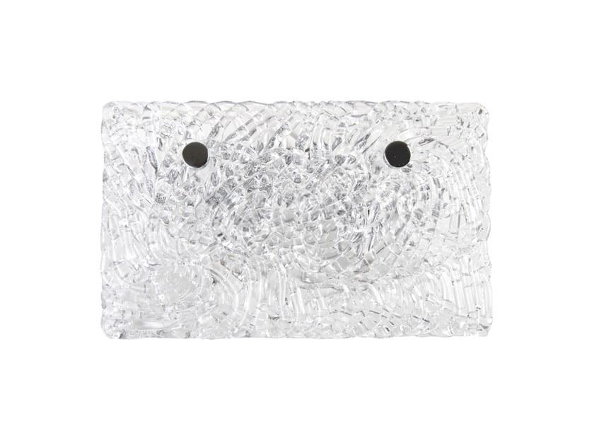 Direct-indirect light glass wall light | Nightlife W1 by Ilfari