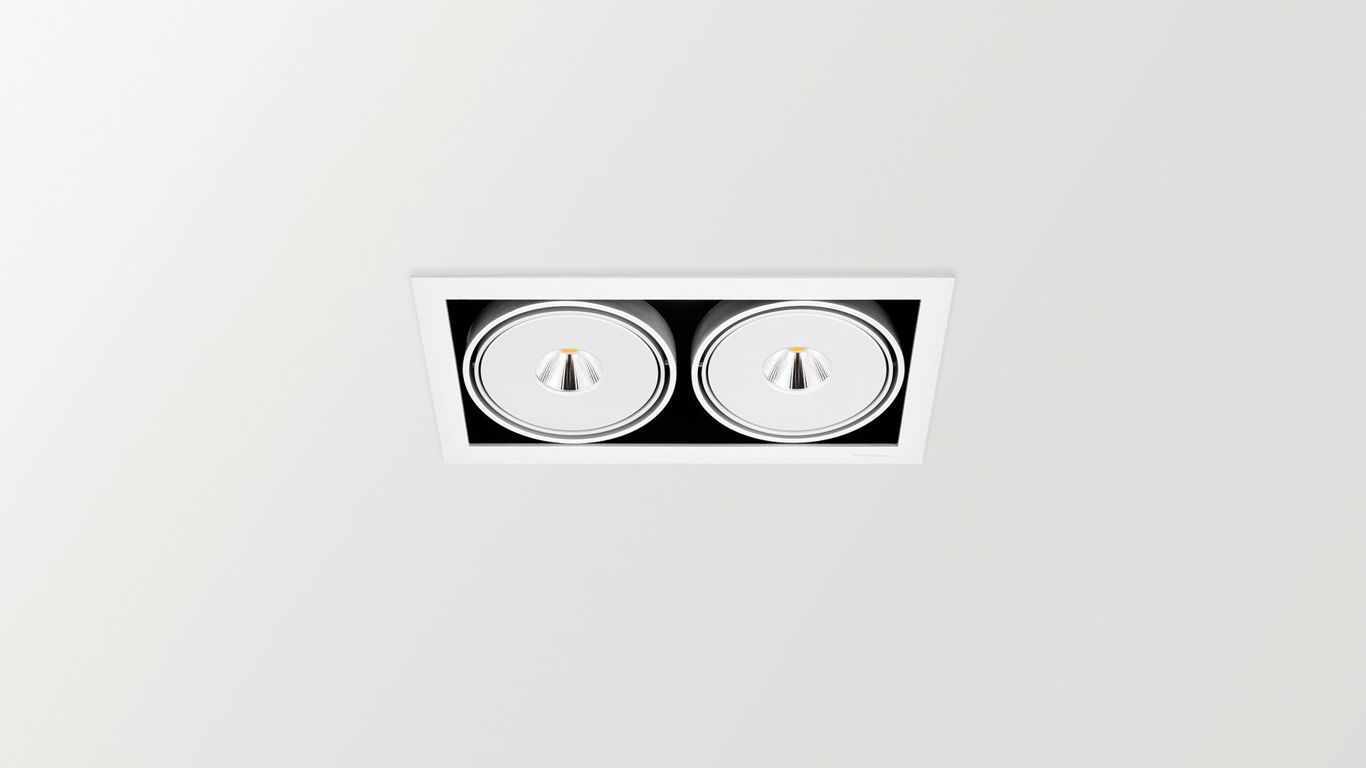 LED recessed aluminium spotlight |  by Arkoslight