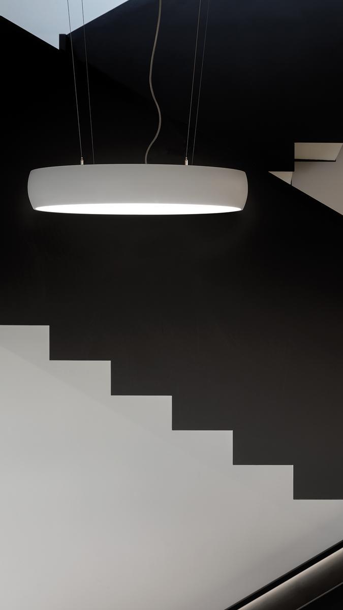 LED aluminium pendant lamp | Drum 70 by Arkoslight
