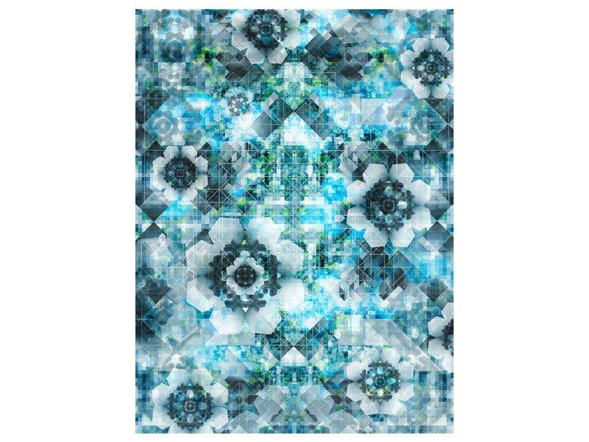 Patterned rectangular rug | Digit Sky by Moooi