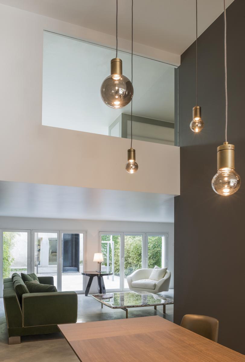 LED pendant lamp | Solitario by Contardi