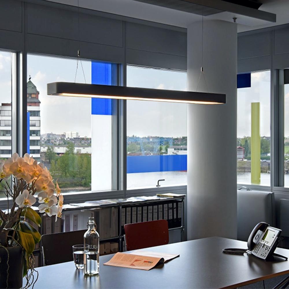 Aluminium pendant lamp in a contemporary style | Worklight by SLV