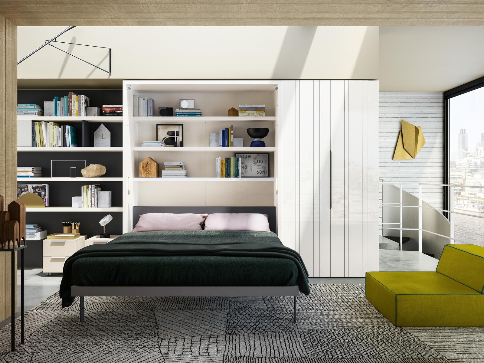 Convertible pull-down double bed | Penelope 2 Board by CLEI