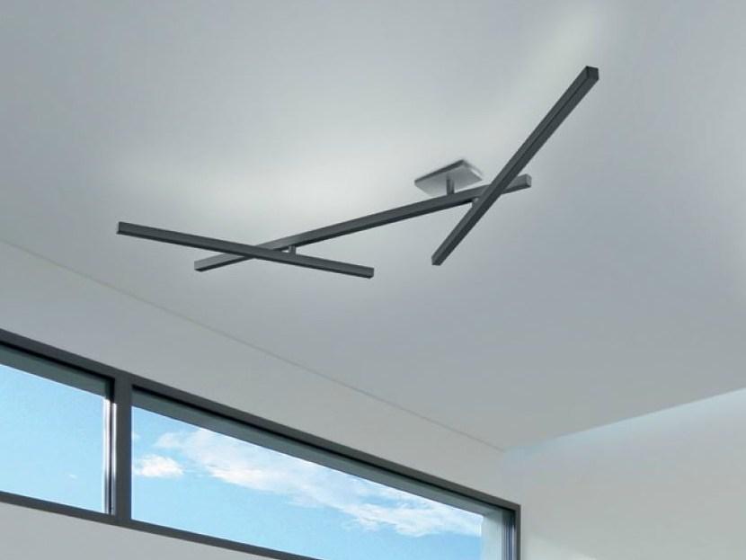 LED adjustable metal ceiling lamp | Carmen by Panzeri