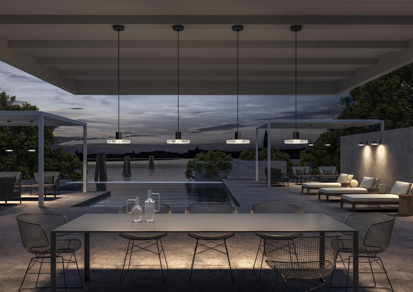 LED aluminium pendant lamp | Venexia by Panzeri