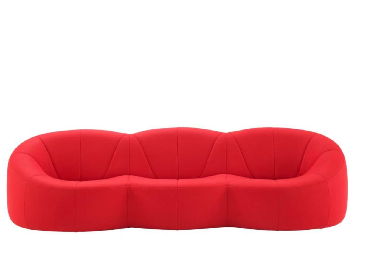 3 seater fabric sofa | Pumpkin by Ligne Roset