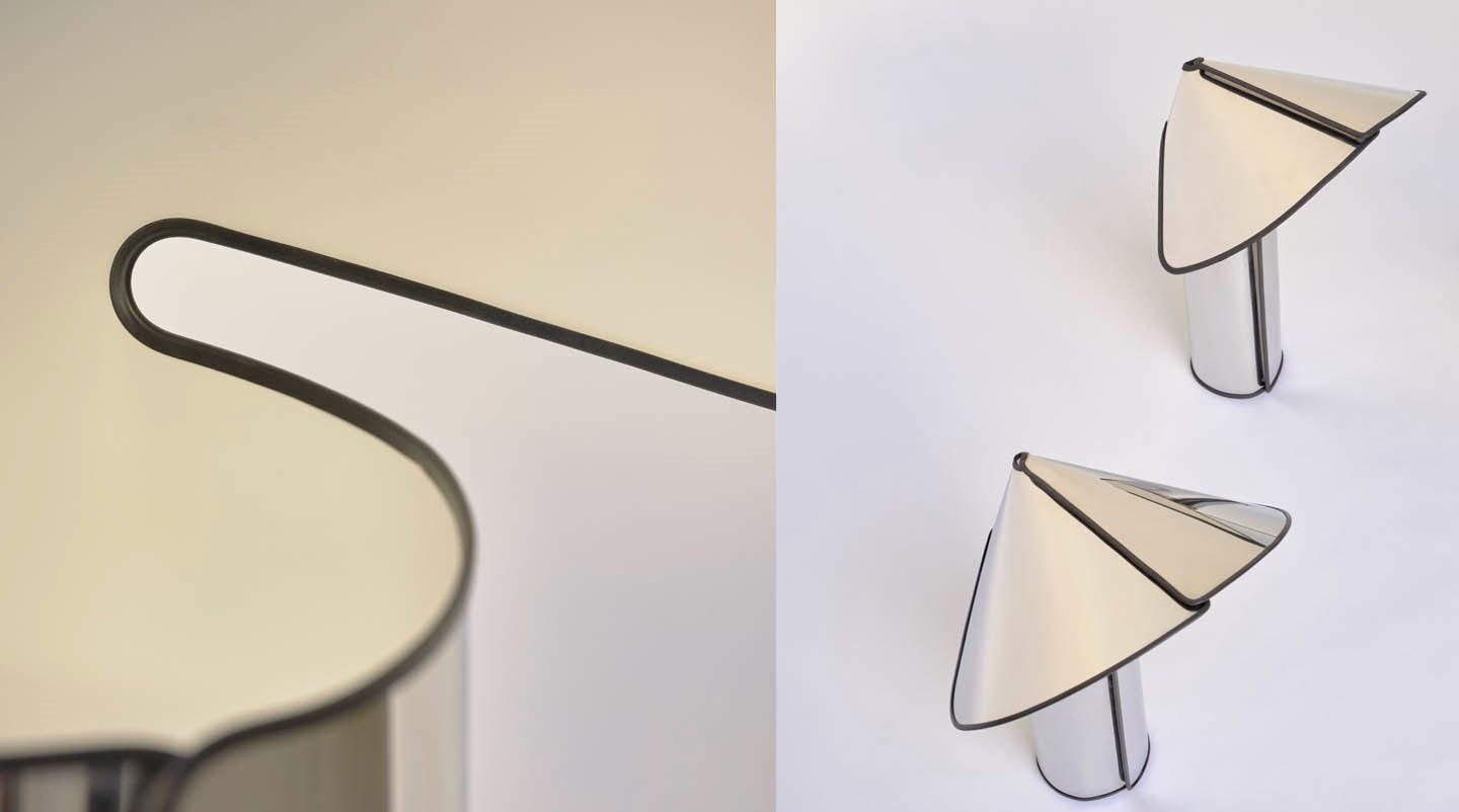 LED aluminium table lamp with dimmer | Chiara by Flos