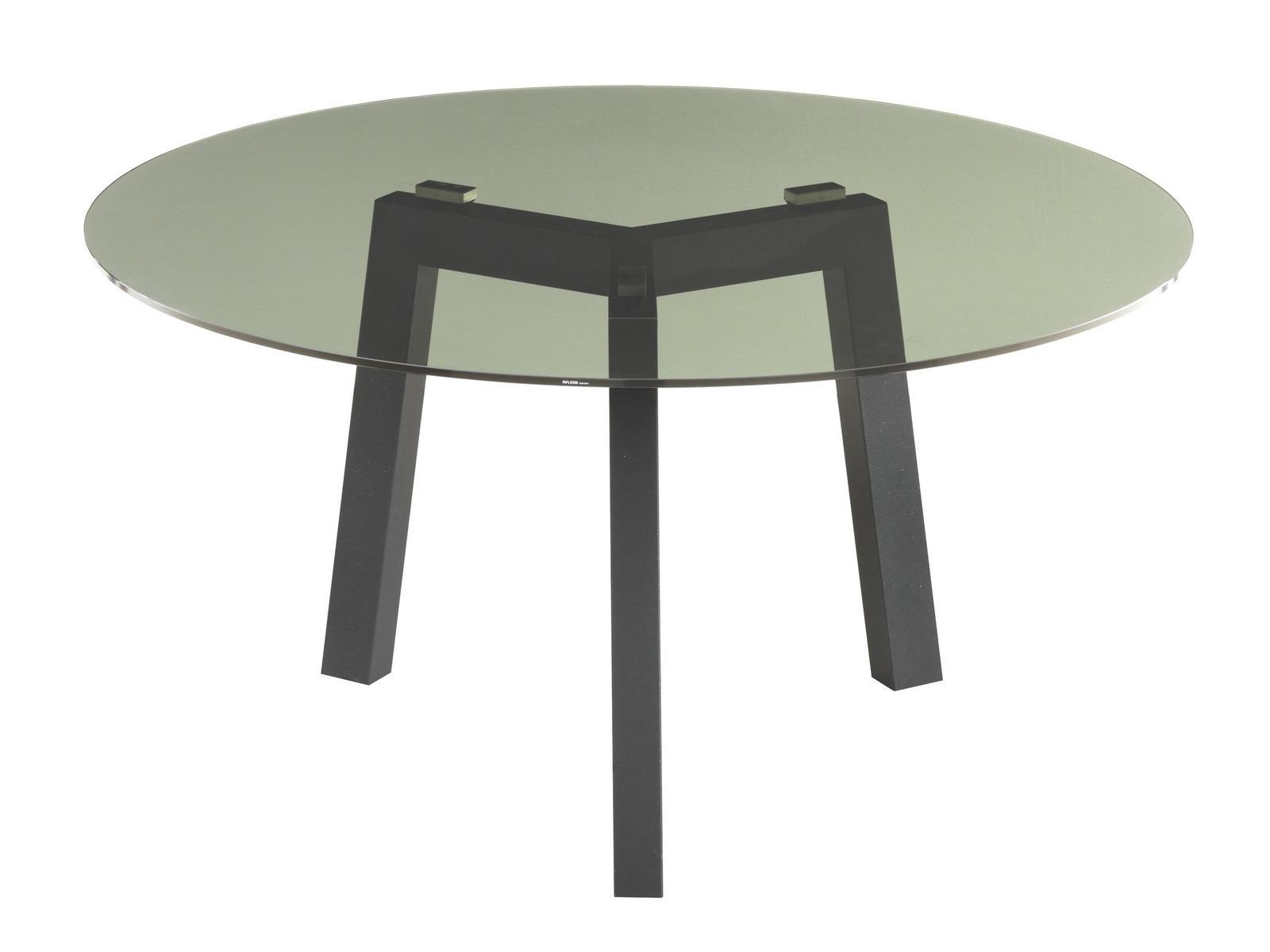 Round crystal table | Treble by Riflessi