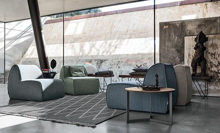 Fabric armchair | Soft by Tomasella