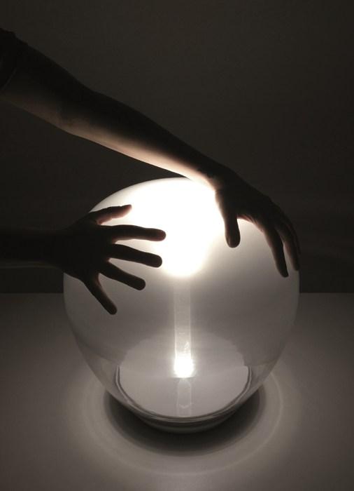LED blown glass table lamp | Empatia by Artemide