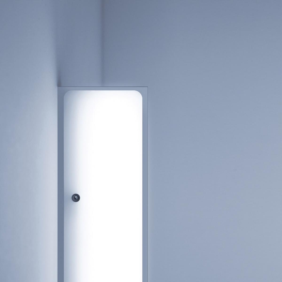 LED methacrylate and metal wall lamp | Linet by Davide Groppi