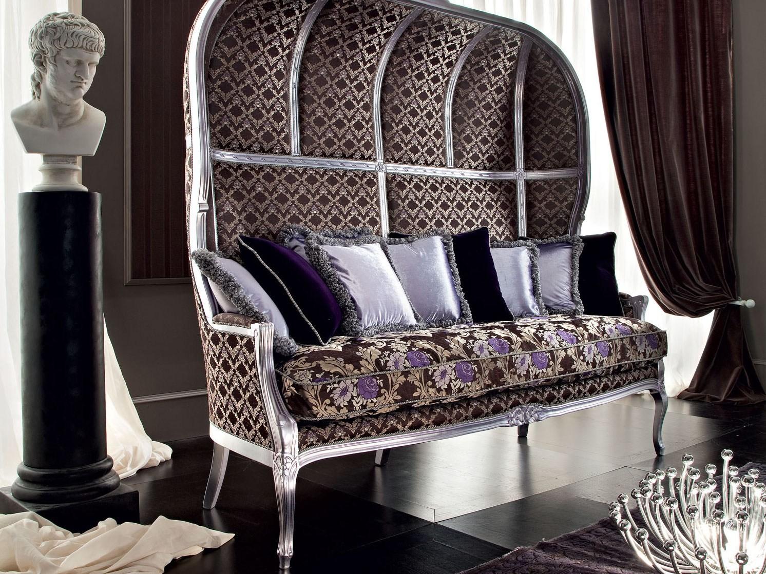 2 seater high-back sofa | 12427 by Modenese Gastone