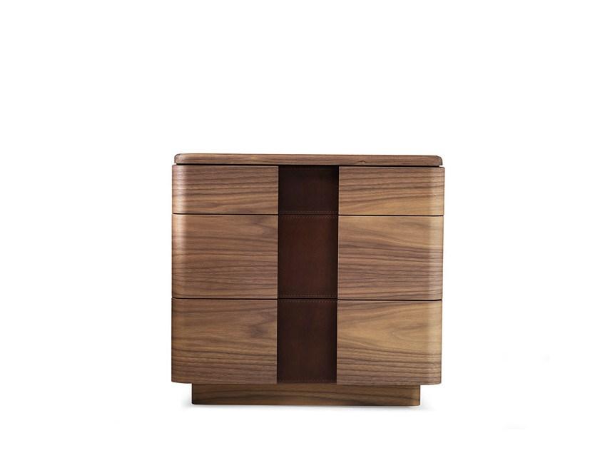 Bedside table with drawers | York by Grilli
