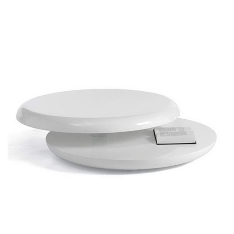 Round wood coffee table | Yo-Yo by Cattelan Italia