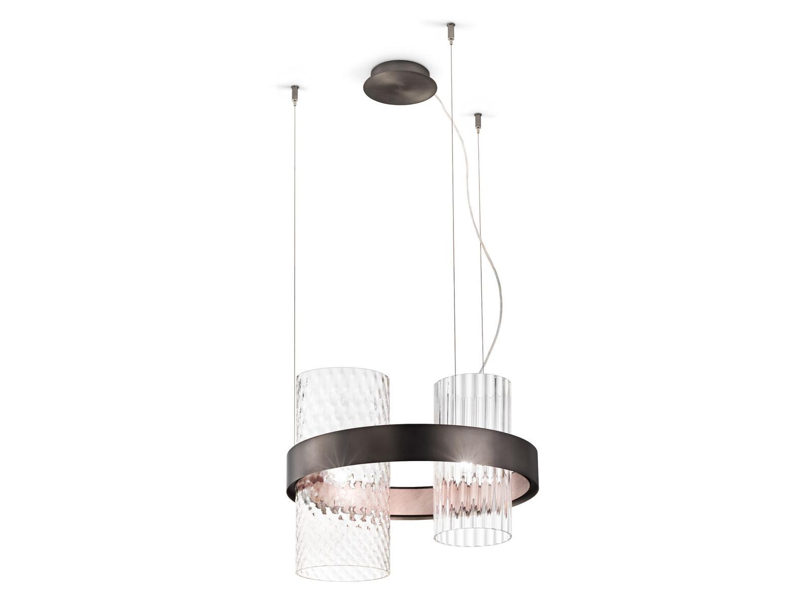 LED direct-indirect light pendant lamp | Armonia Sp by Vistosi