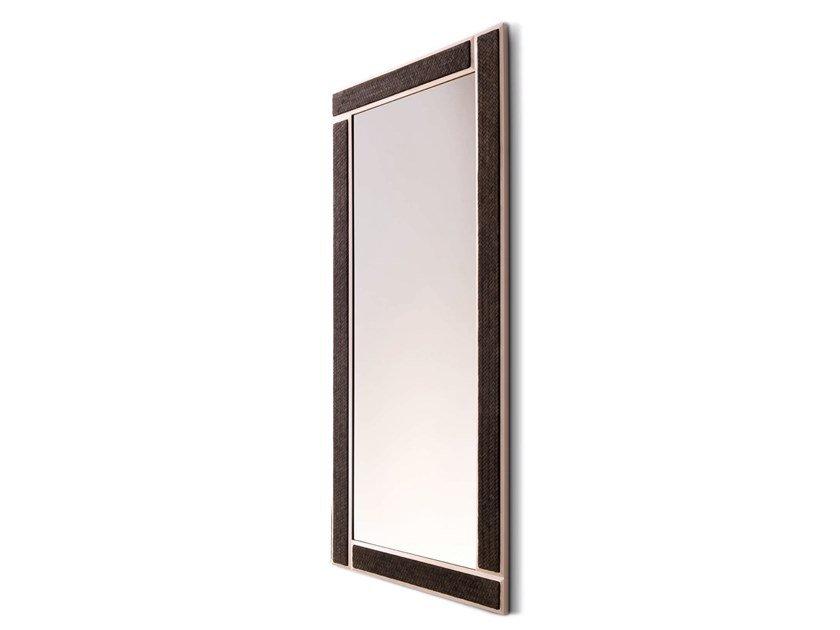 Rectangular framed wall-mounted mirror | Snake by Grilli