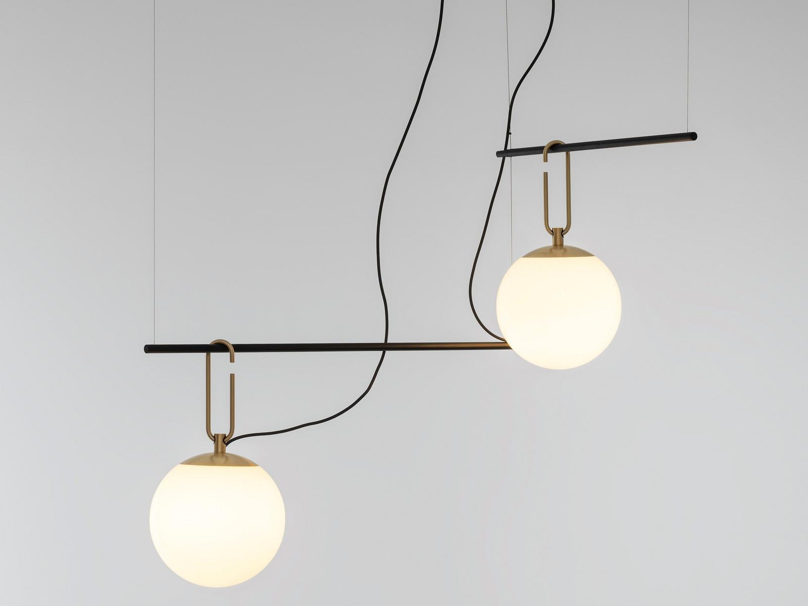LED direct light pendant lamp | Nh S Cluster by Artemide