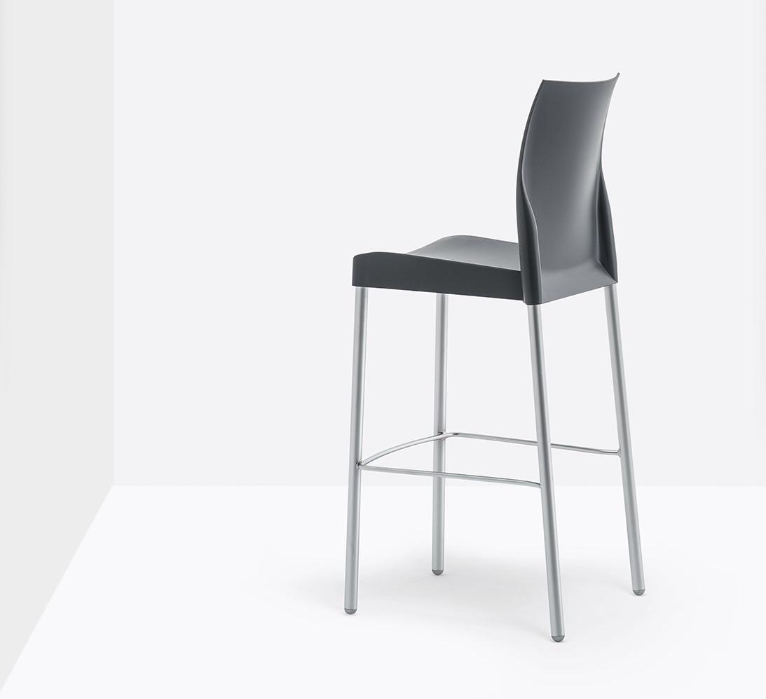 Stackable stool | Ice 806 by Pedrali
