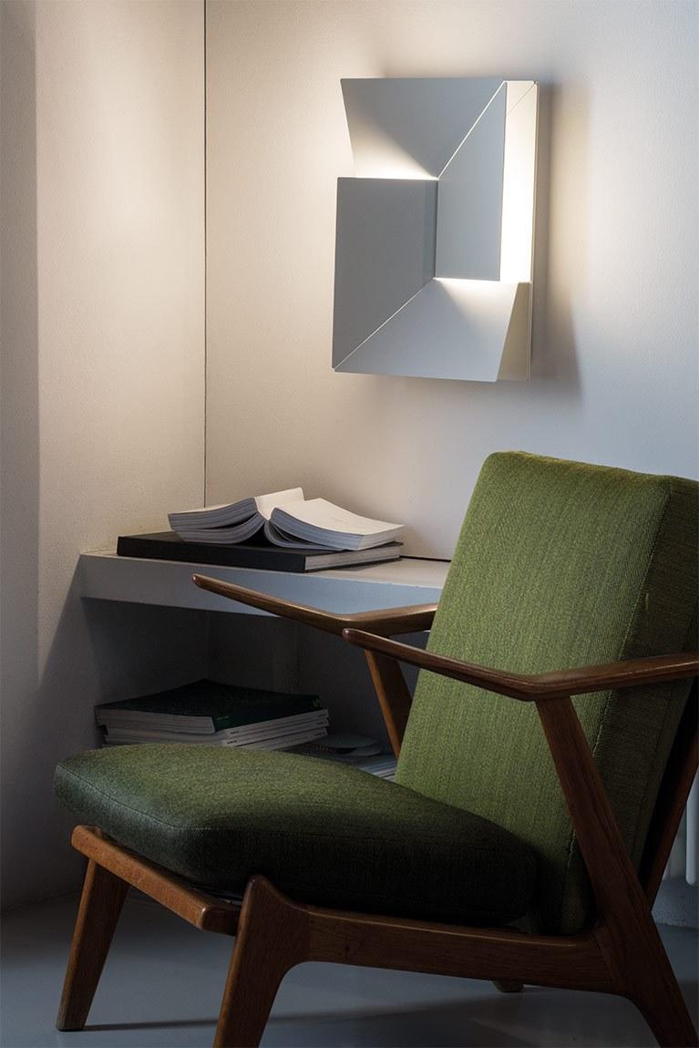 LED aluminium wall lamp | Wall Shadows Moyen by Nemo
