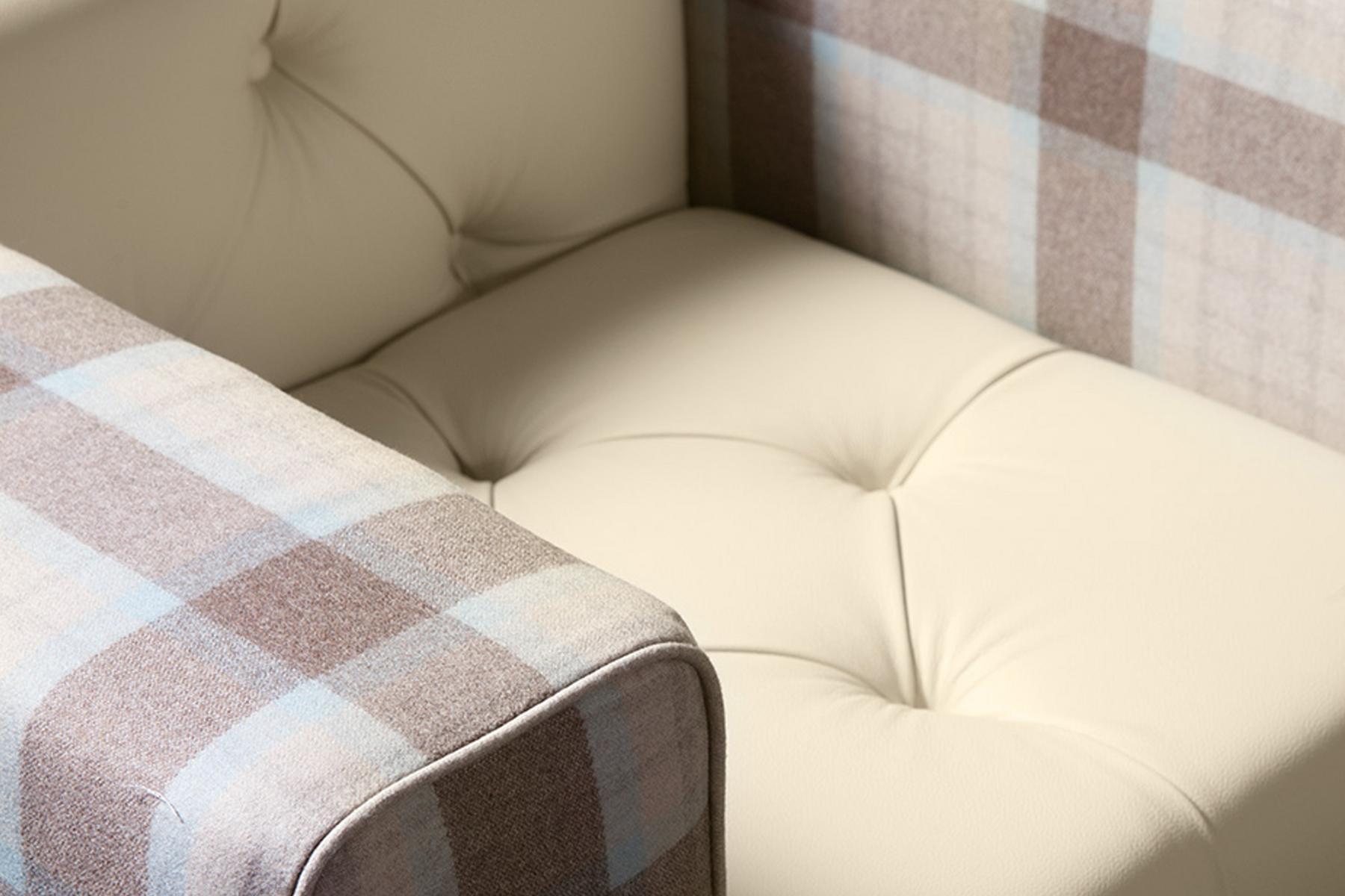 Tufted upholstered armchair with armrests | Tubby by Domingo salotti