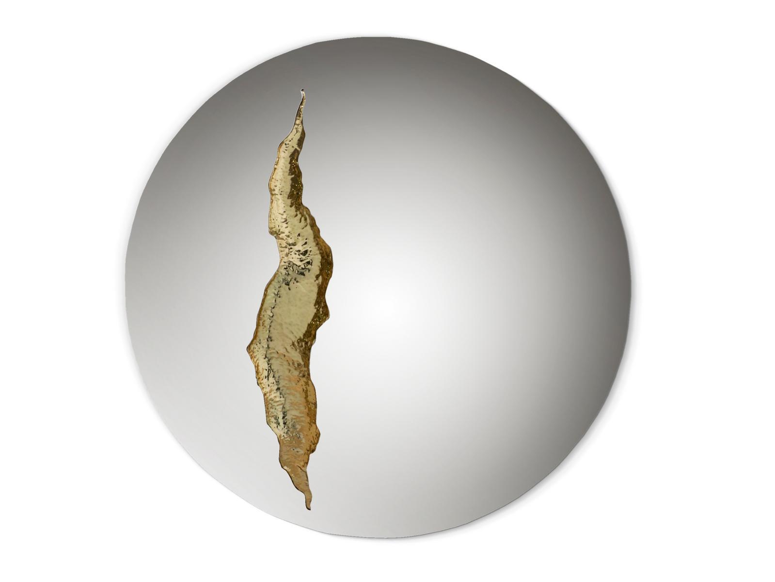 Round wall-mounted mirror | Lapiaz by Boca Do Lobo