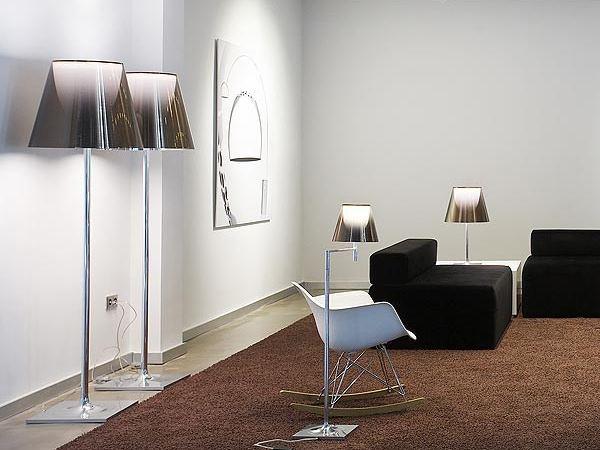 Polycarbonate floor lamp | Ktribe F by Flos
