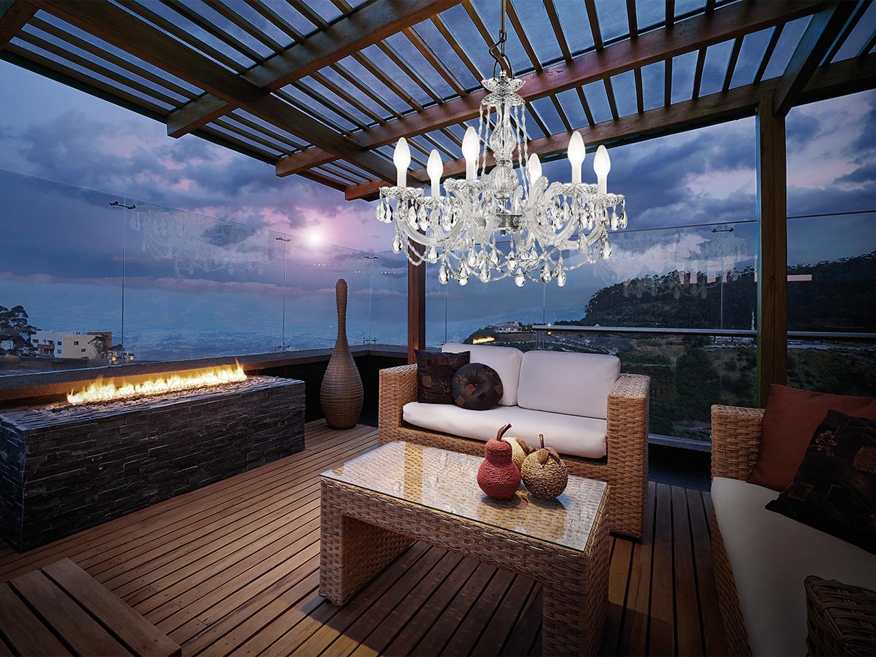 PMMA outdoor pendant lamp | Drylight S12 by Masiero