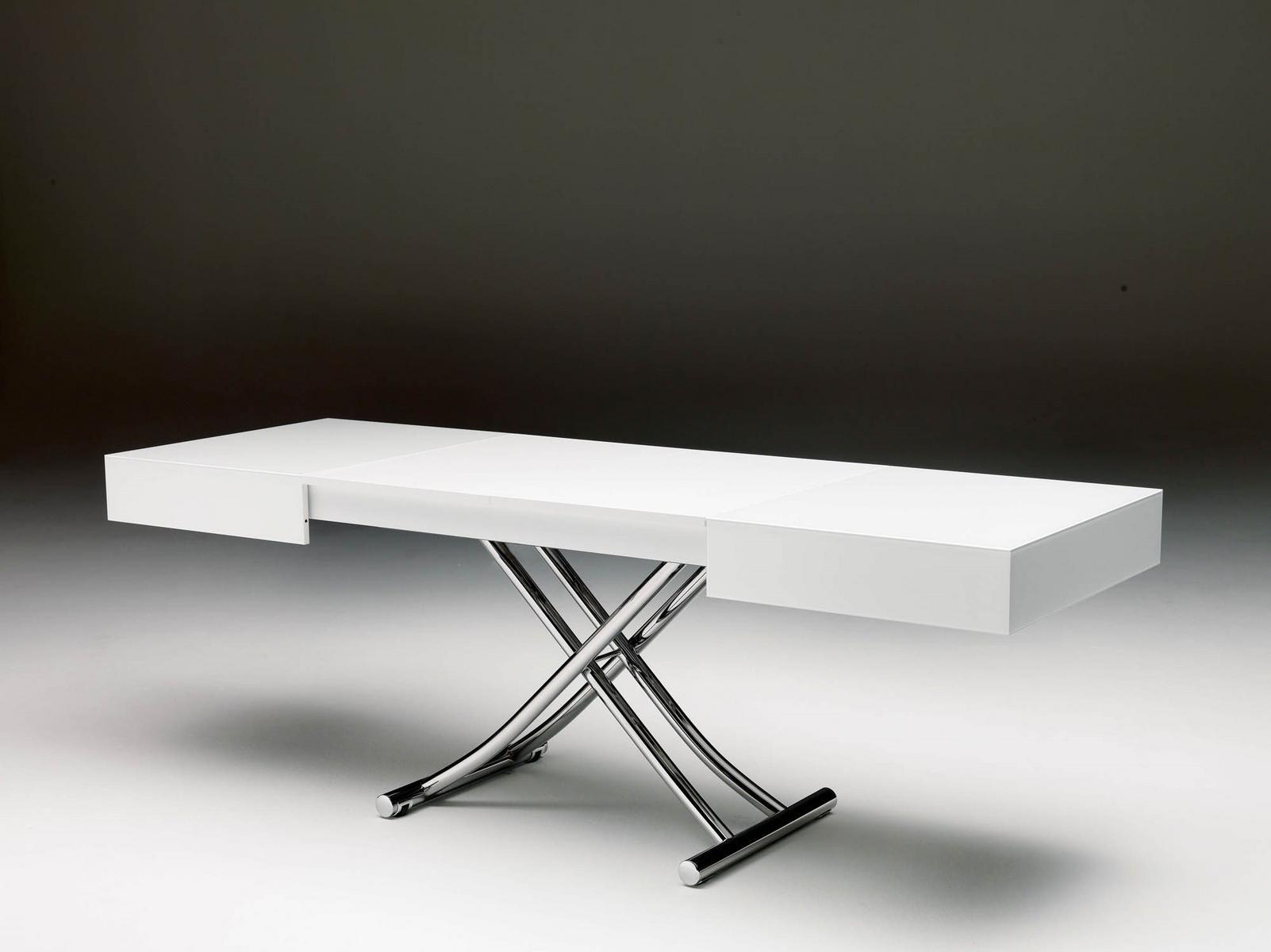 Height-adjustable extending coffee table | Box by Ozzio Italia