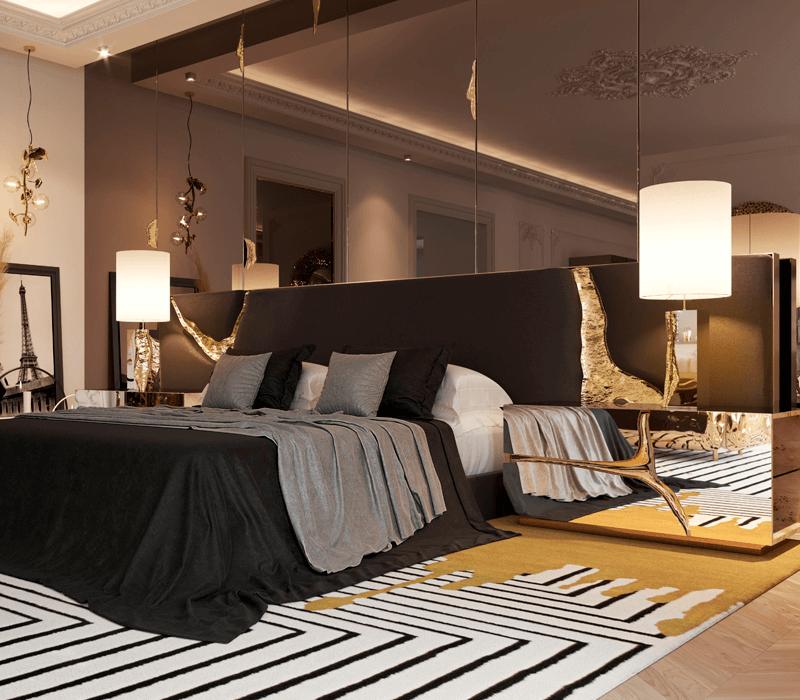 Table lamp with stainless steel base and brass details | Lapiaz by Boca Do Lobo