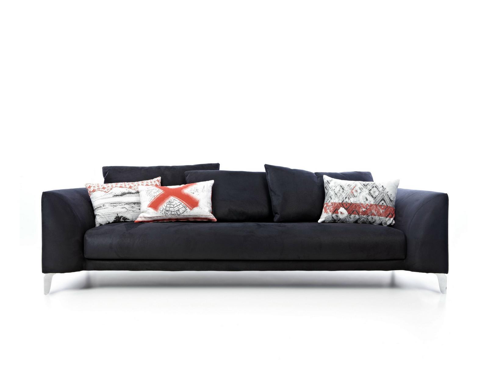 4 seater sofa with removable cover | Canvas Sofa by Moooi