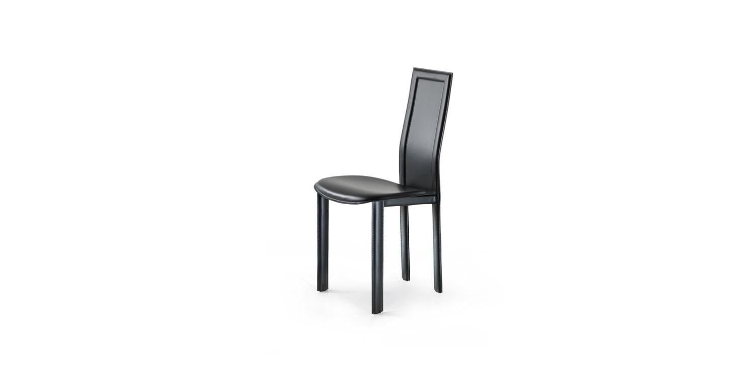 Leather chair | Lara by Cattelan Italia