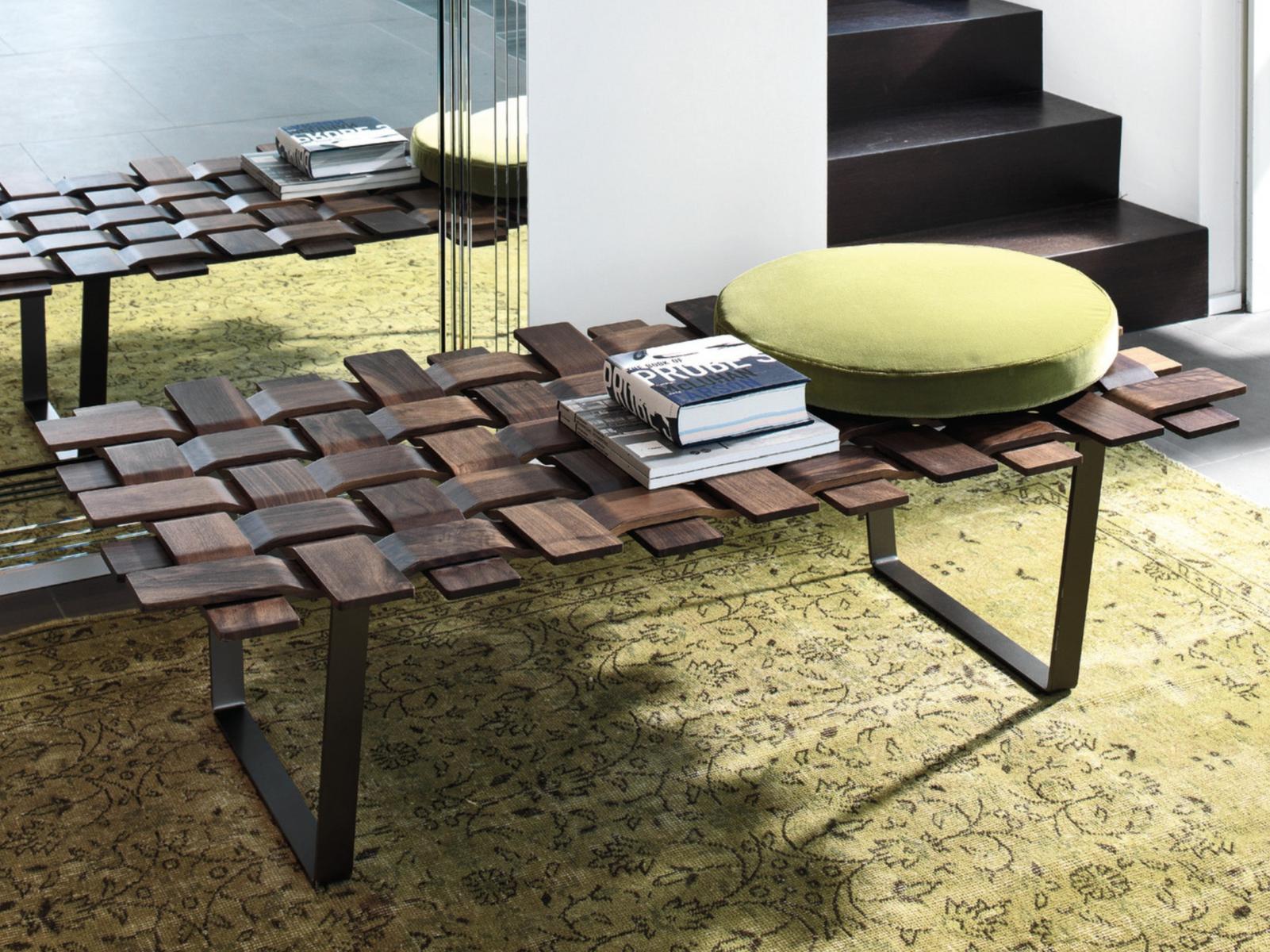 Wooden bench | Belt by Porada