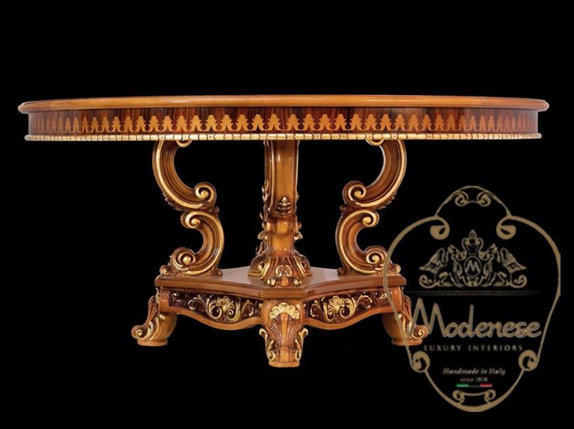 Round wooden table | 14119 by Modenese Gastone