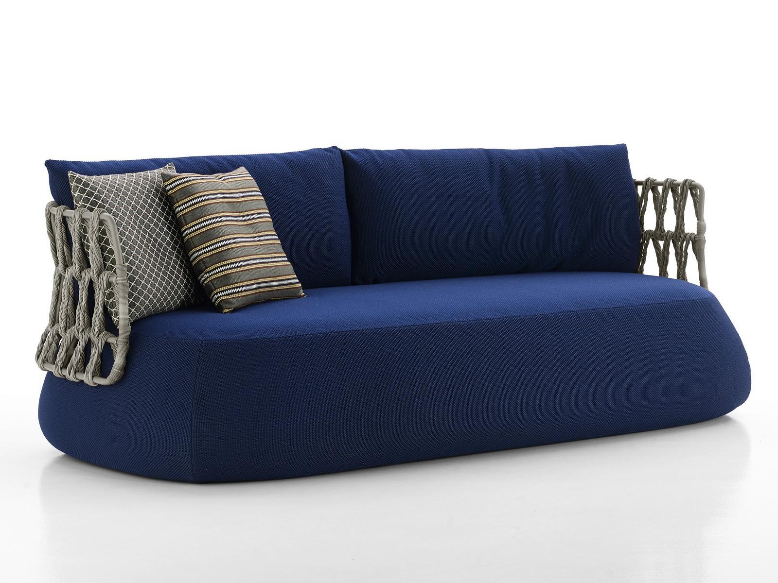 Upholstered garden sofa | Fat-sofa Outdoor by B&B Italia