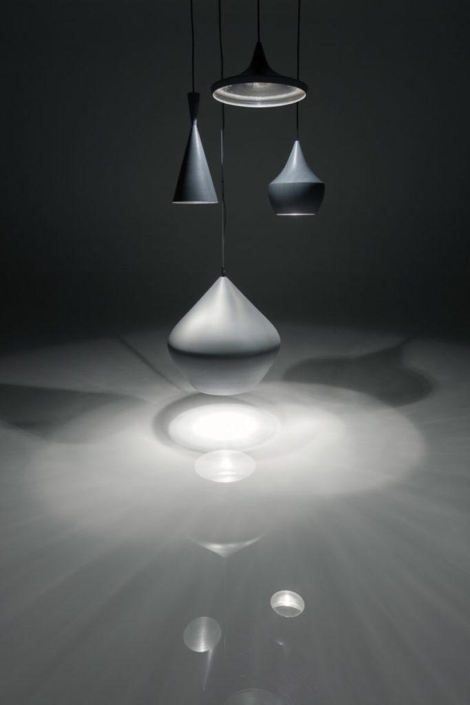 Metal pendant lamp in a contemporary style | Beat by Tom Dixon