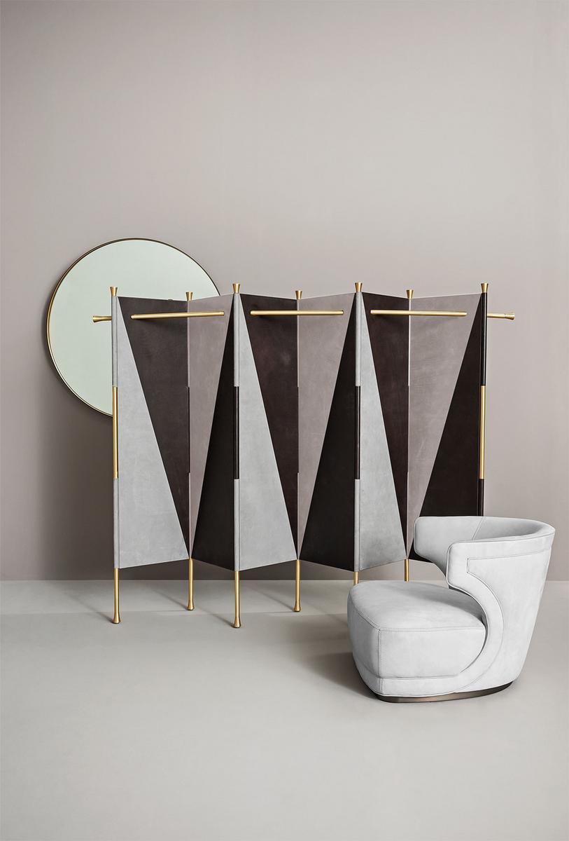 Leather armchair | Etienne by Baxter