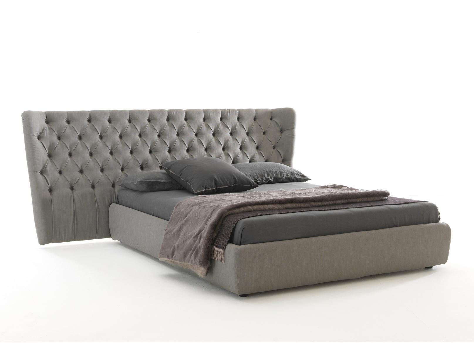 Bed with tufted headboard | Selene Large by Bolzan letti