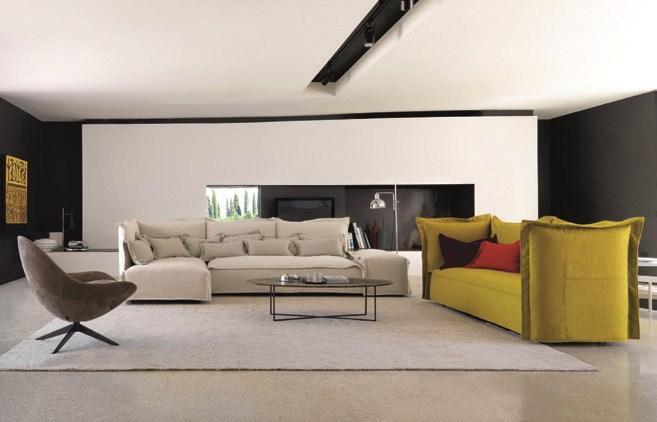 Fabric sofa with removable cover | Britt by Desiree