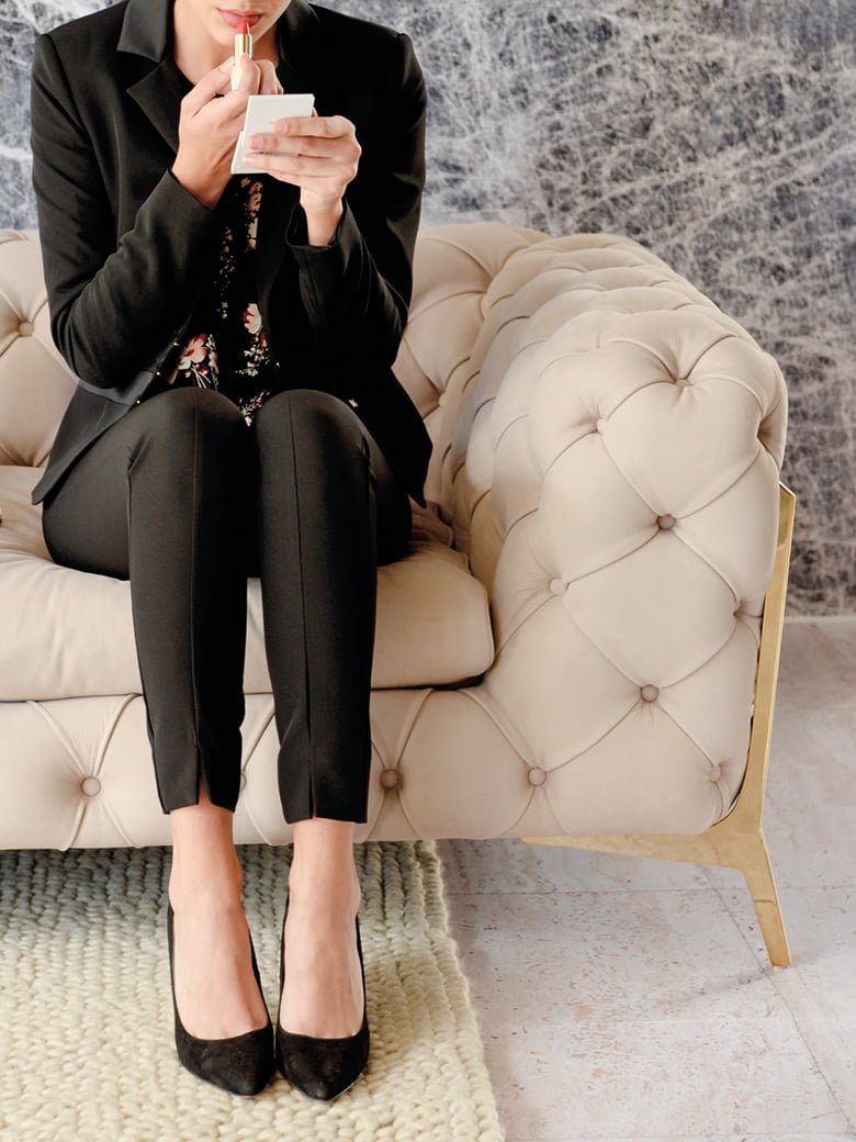 Elegantly crafted Belle Epoque sofa with capitonné workmanship for luxurious comfort and sophisticated modern feet design, perfect for conversational and stylish lounging. | Belle Epoque by Calia Italia