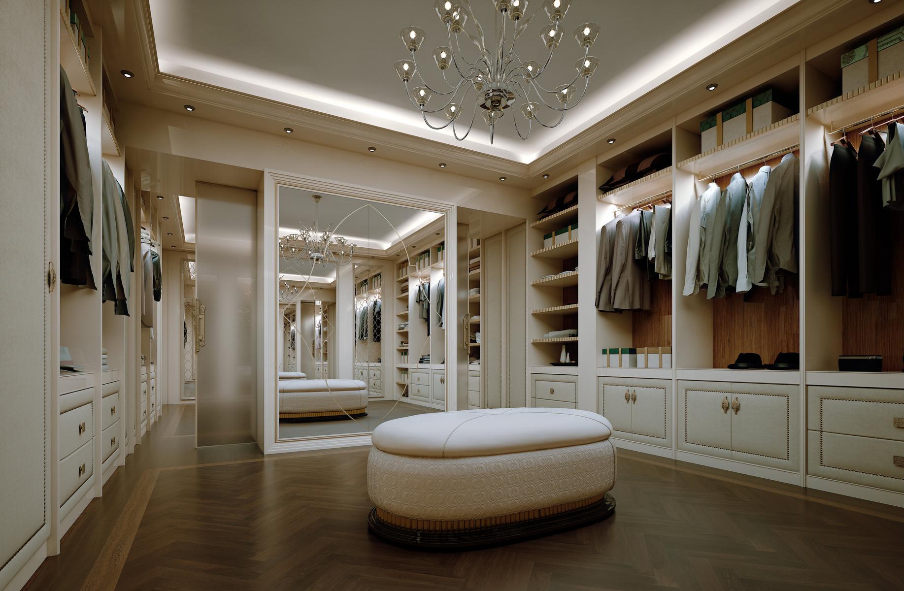 Upholstered leather bench | Moon Walt by Bruno Zampa