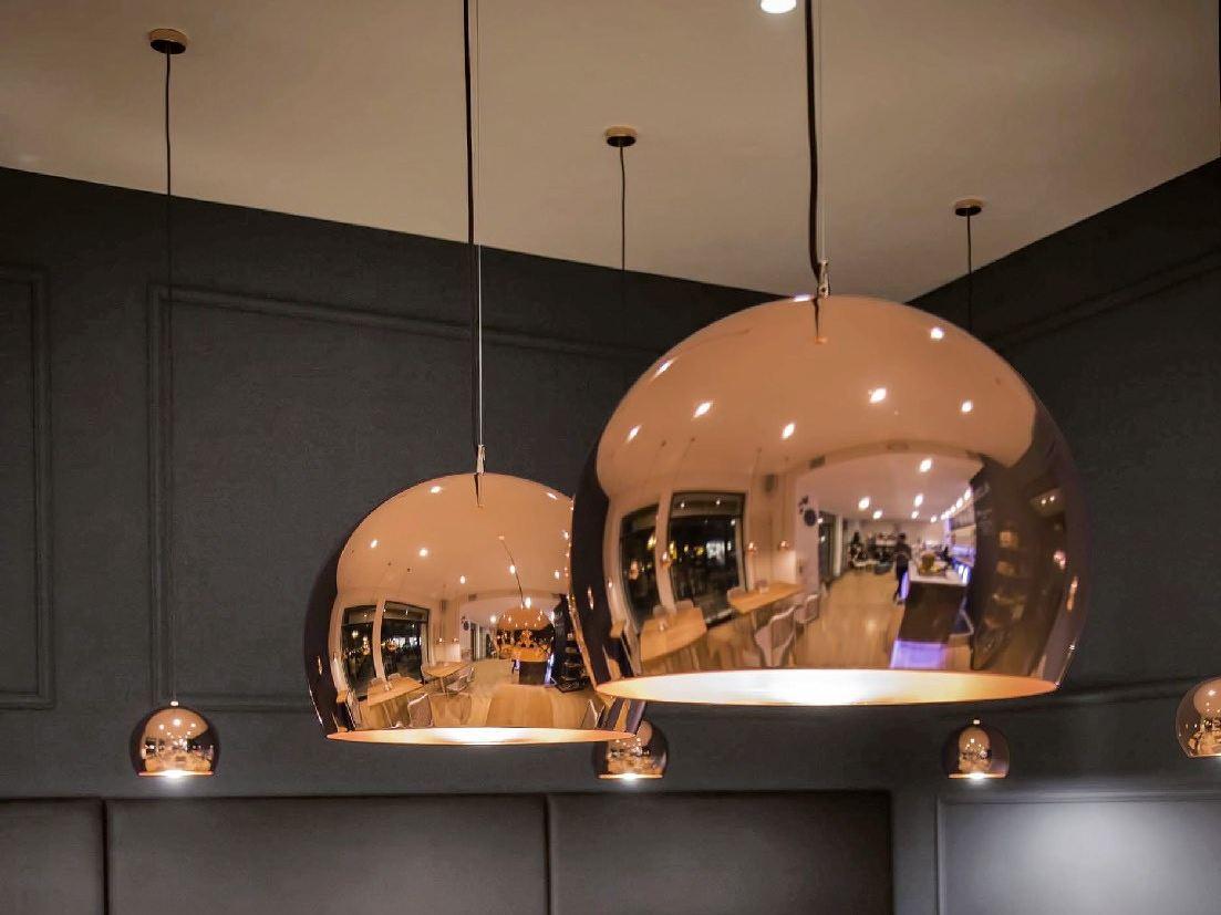 LED copper pendant lamp | Sphere by Olev