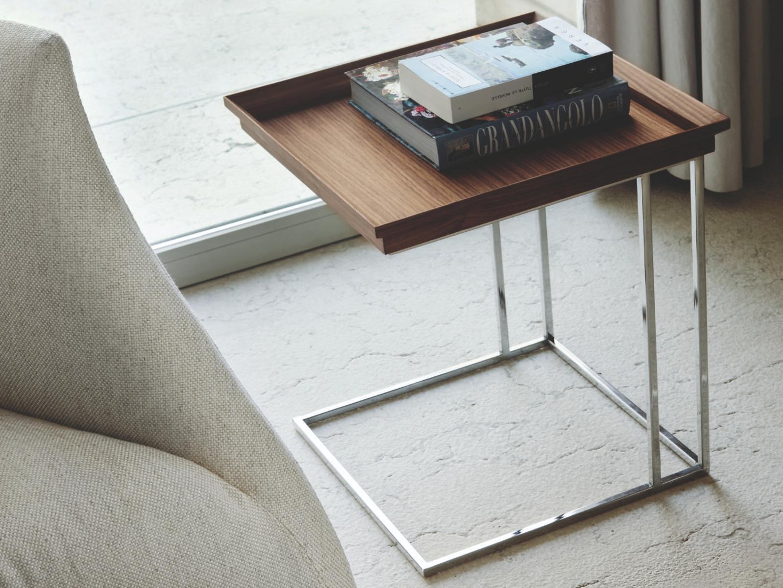 Side table with tray | Cucù by Porada