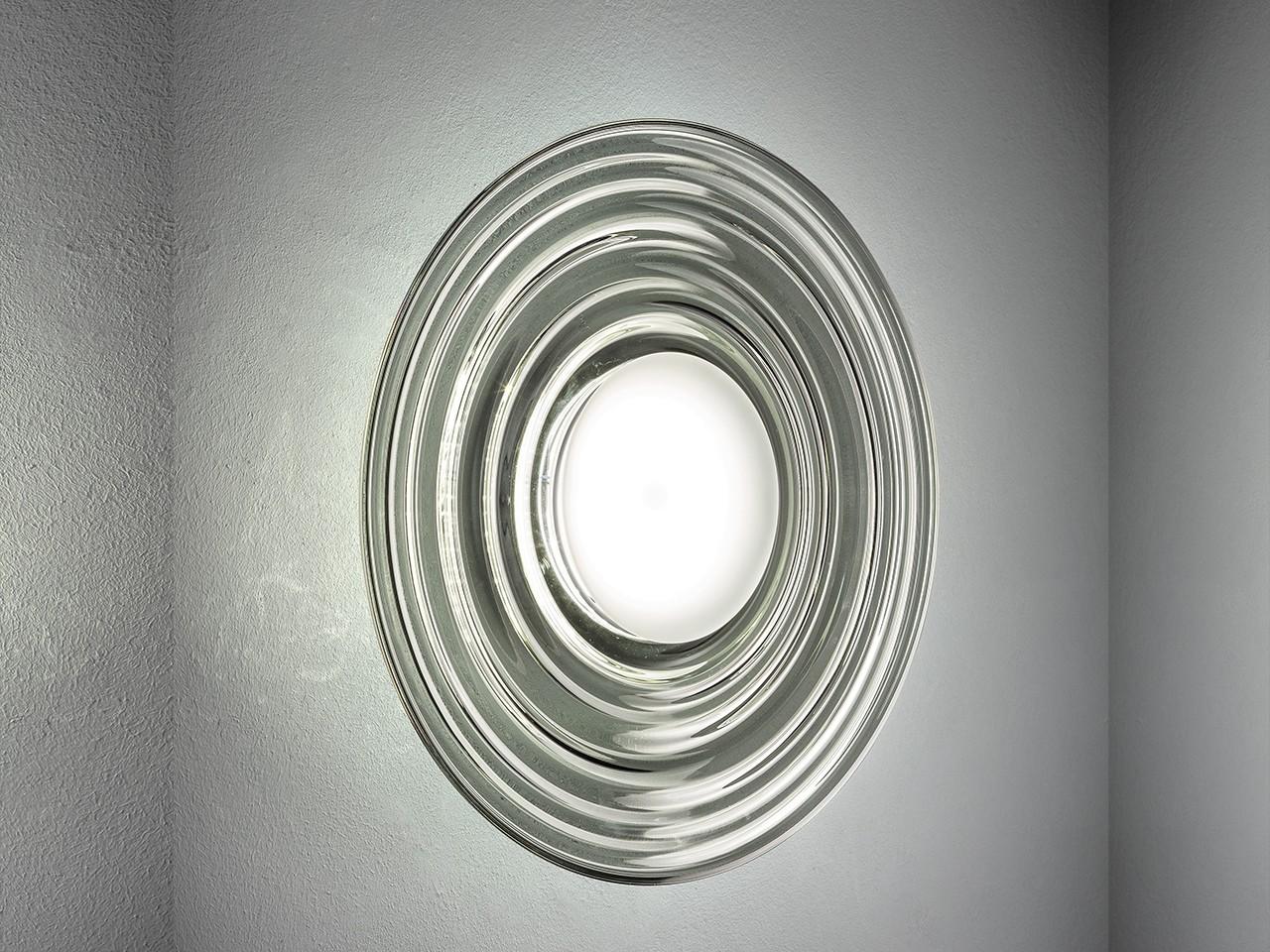 LED blown glass wall lamp | Gravity 4035/ap by Italamp