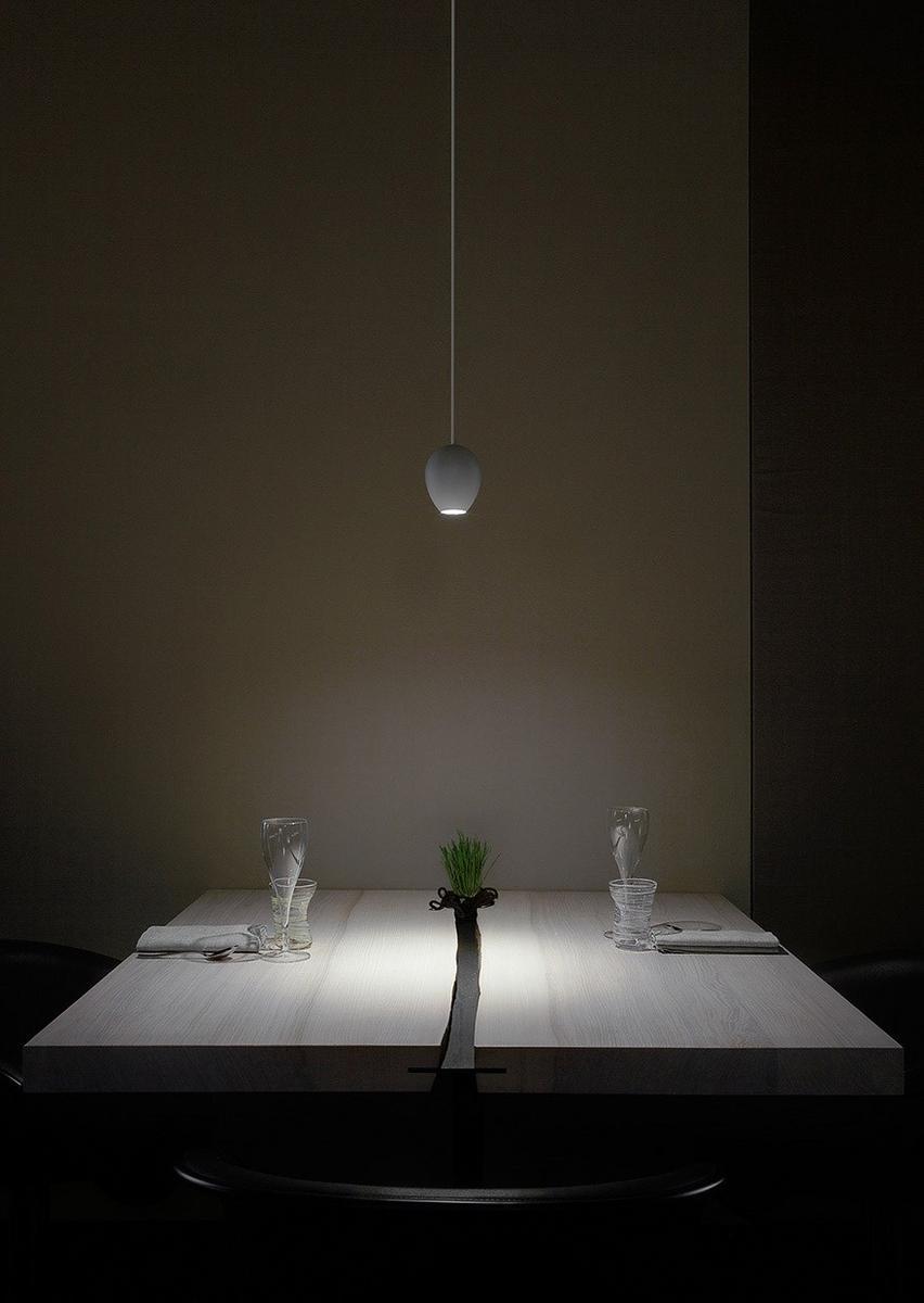 Metal pendant lamp | Ovo by Davide Groppi