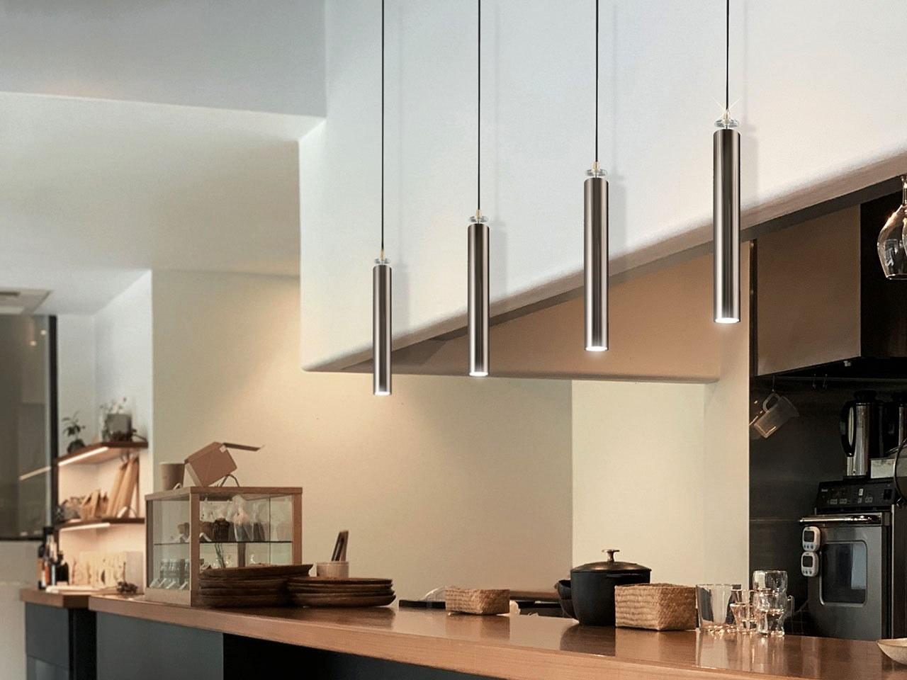 LED direct light metal pendant lamp | Stile by Italamp