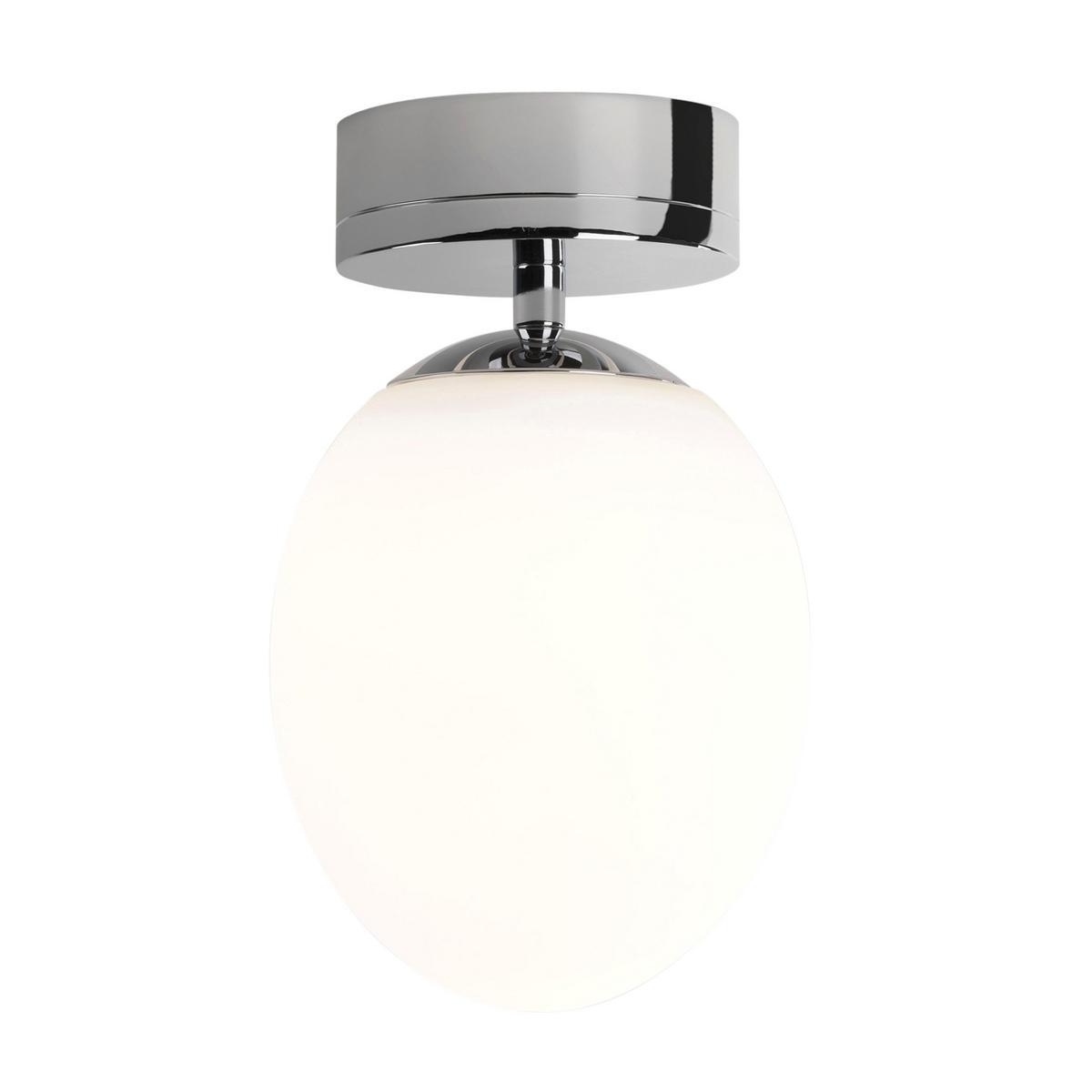 LED ceiling lamp in metal and opal glass | Kiwi by Astro lighting