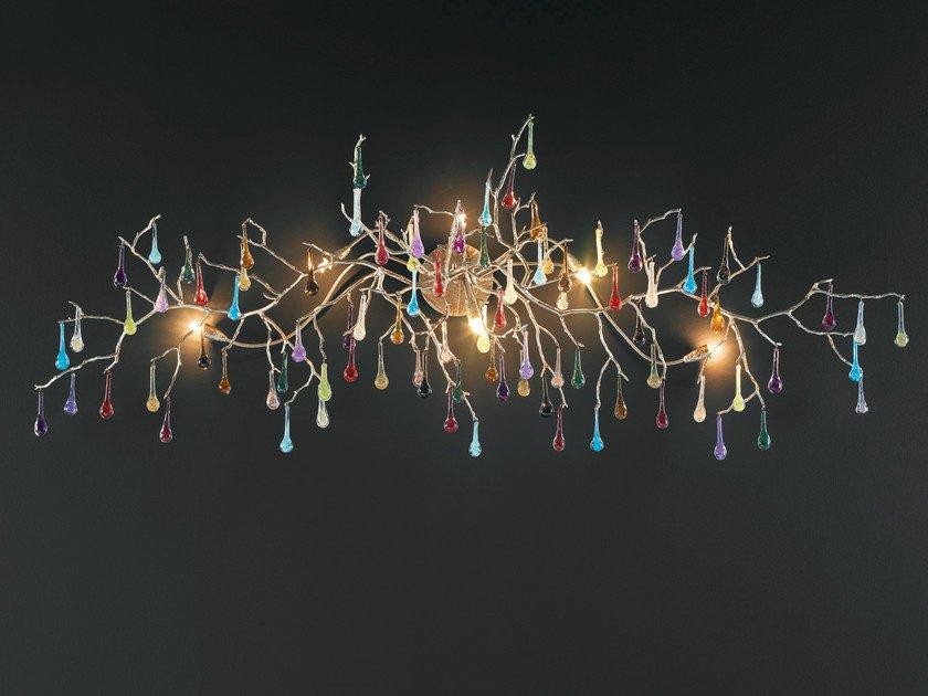 Halogen bronze wall lamp | Bijout Ap1425/6 by Serip